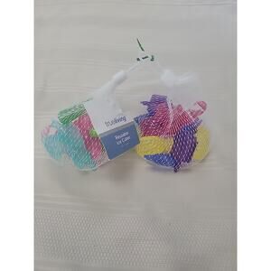 2-10 Pack Reusable Ice Cubes Fruit Shaped plastic multi color cute party